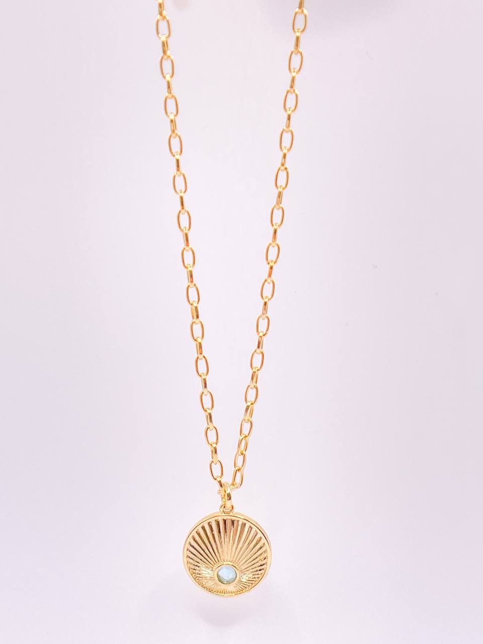 Sunray Pendent Necklace