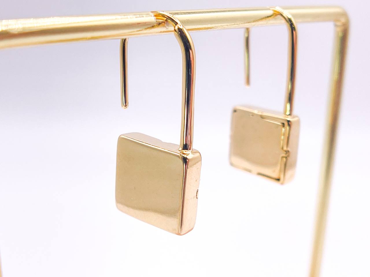 Padlock Earrings