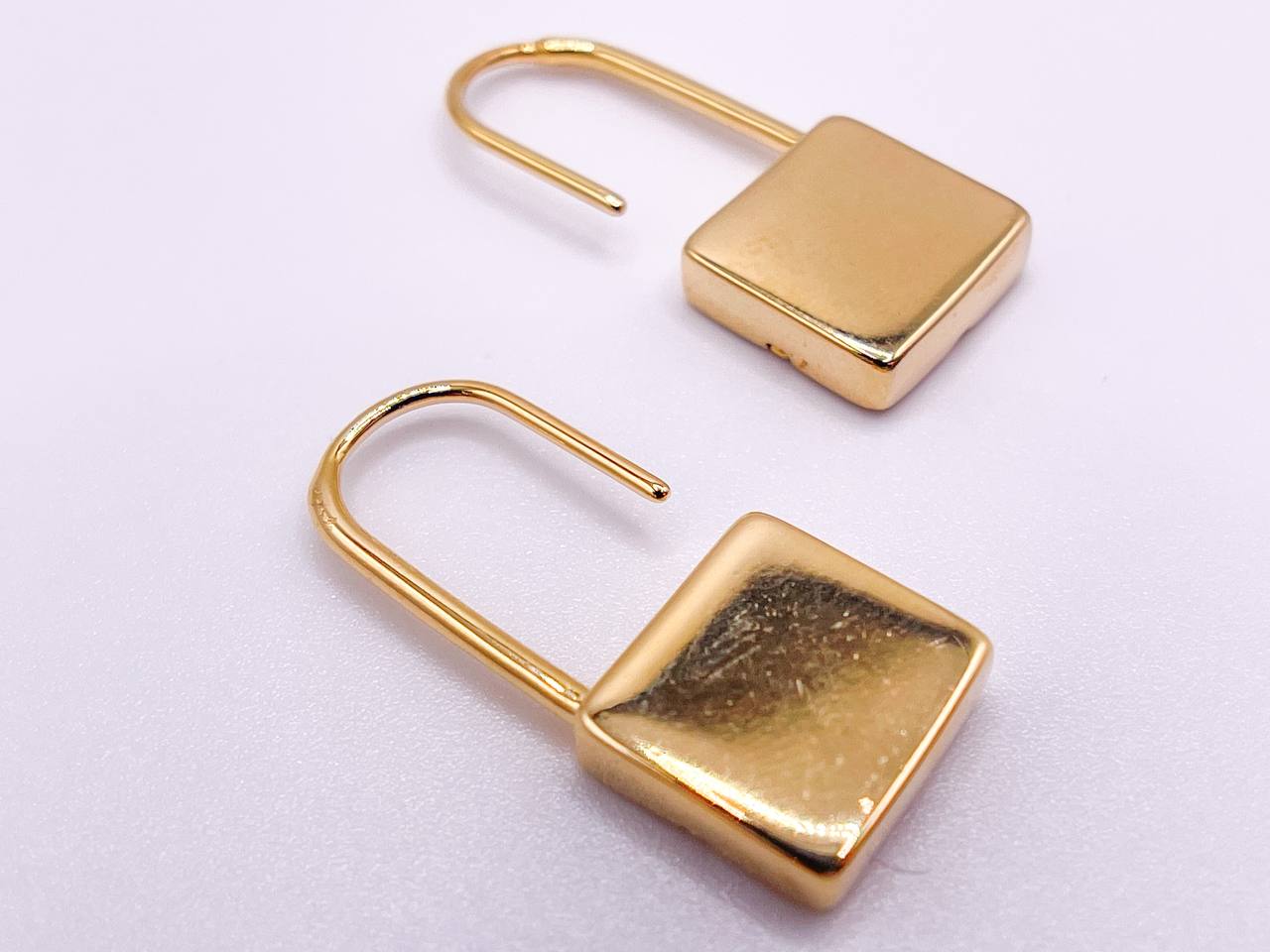 Padlock Earrings