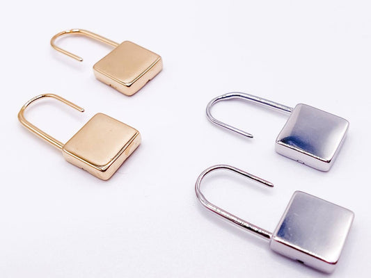 Padlock Earrings