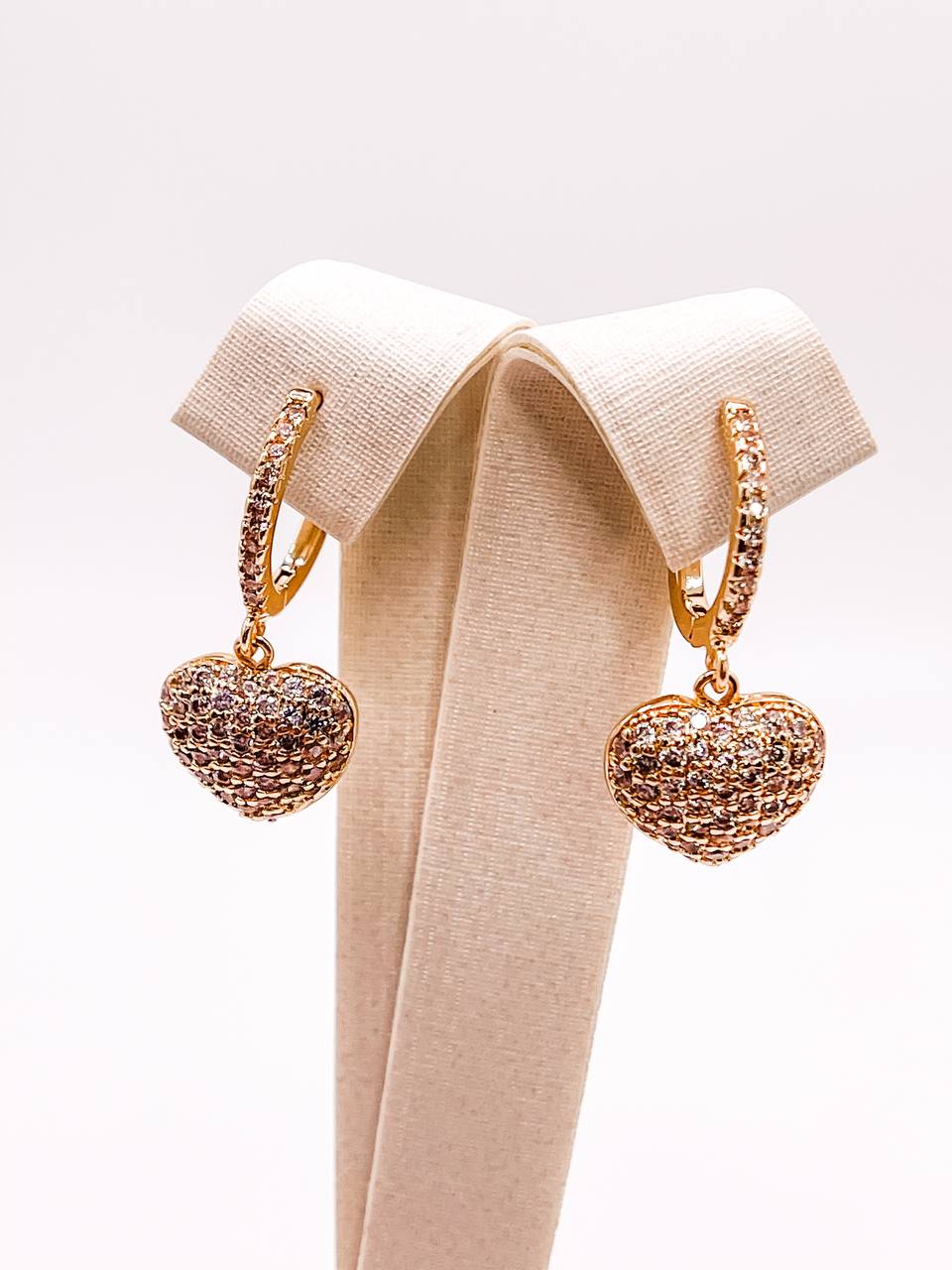 Heart Drop Earrings