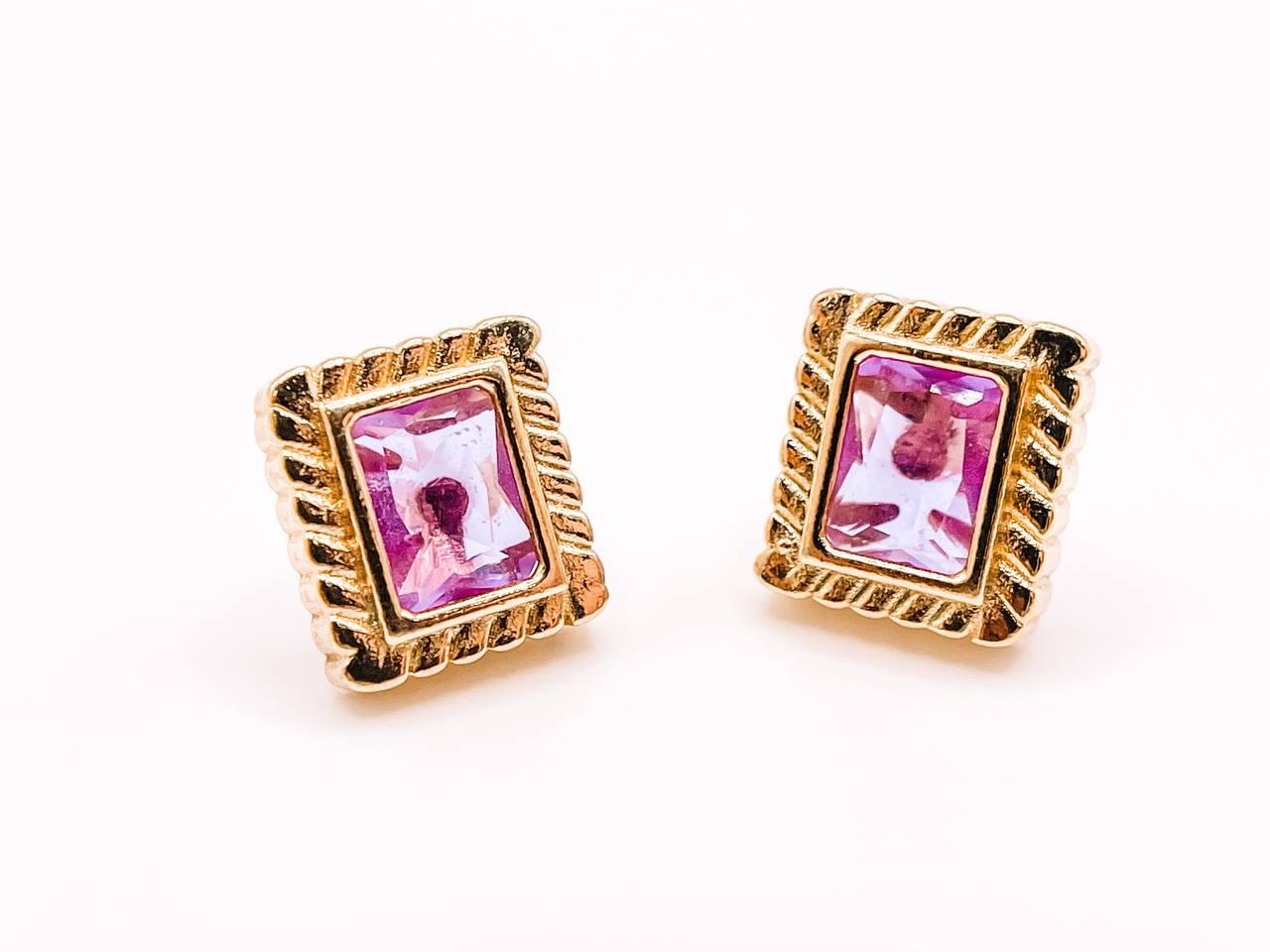 Gold Stud Earrings