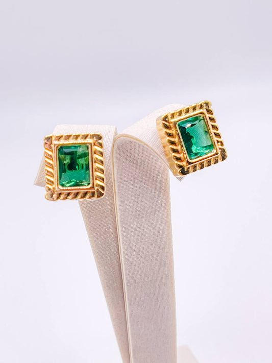 Gold Stud Earrings