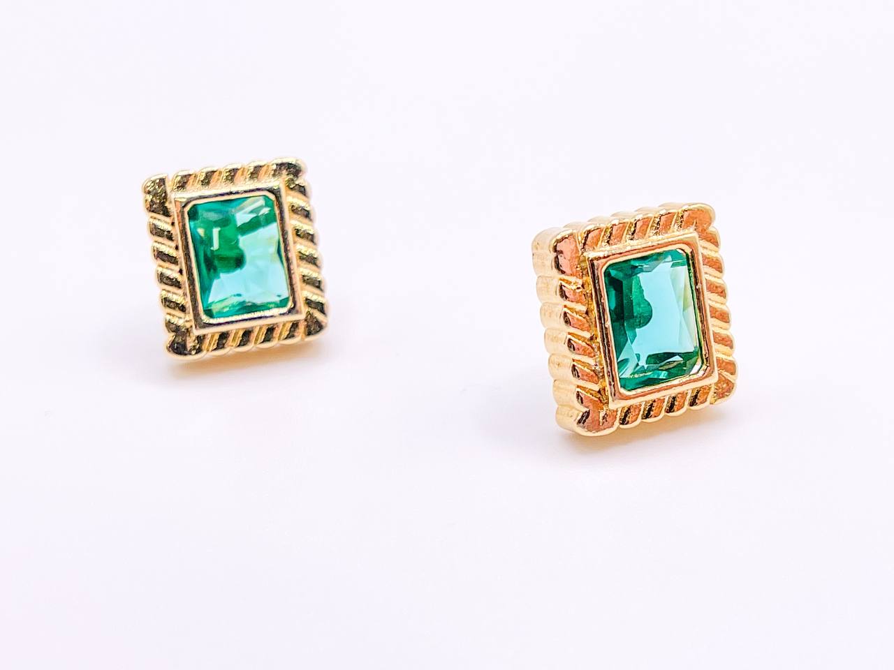 Gold Stud Earrings